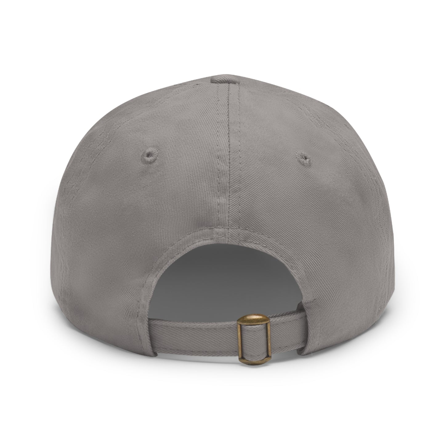 "Living The Dream Co." Dad Hat with Leather Patch