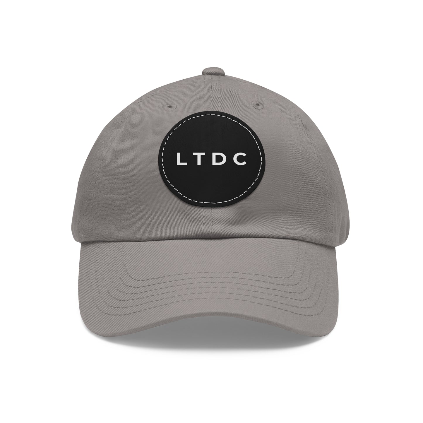 Dad Hat with Leather Patch