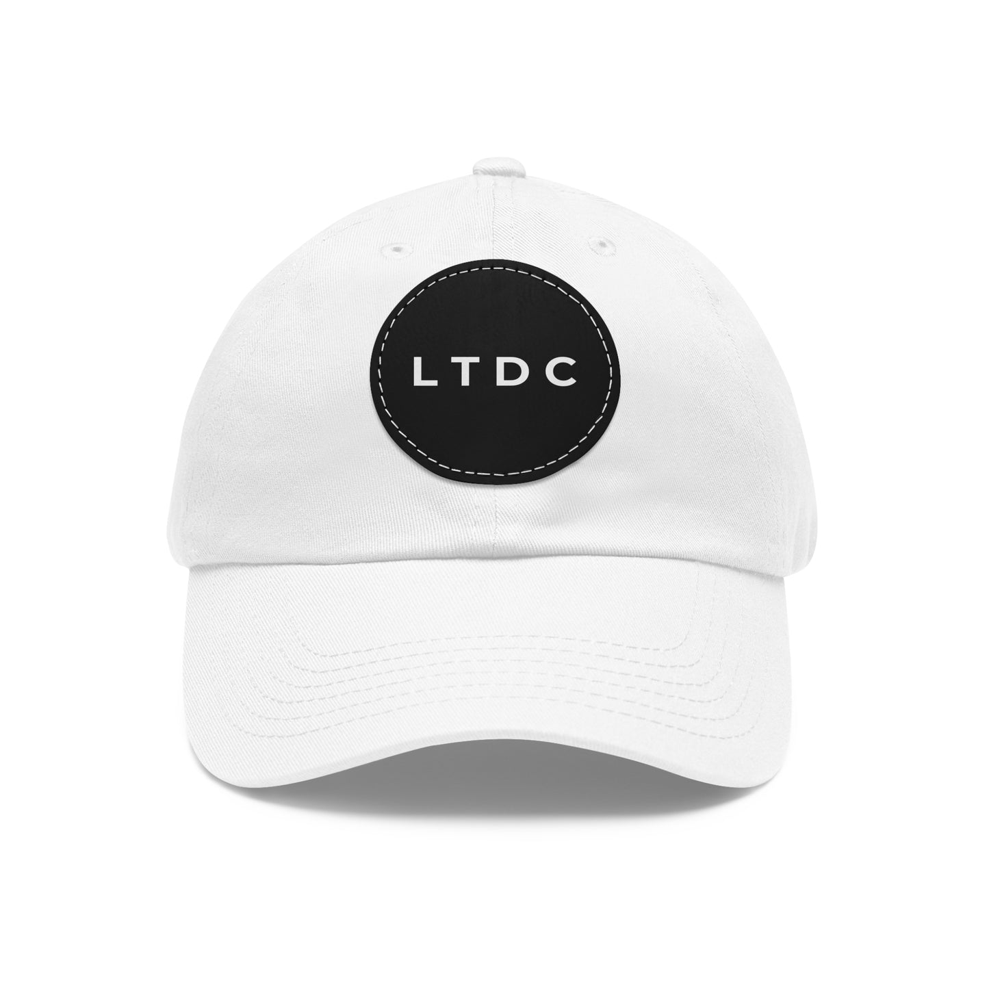 Dad Hat with Leather Patch