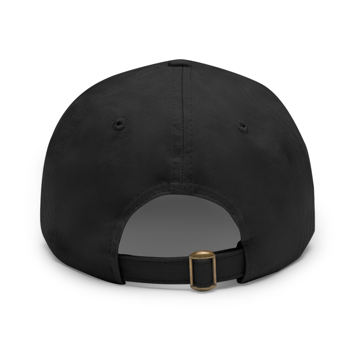 "Living The Dream Co." Dad Hat with Leather Patch